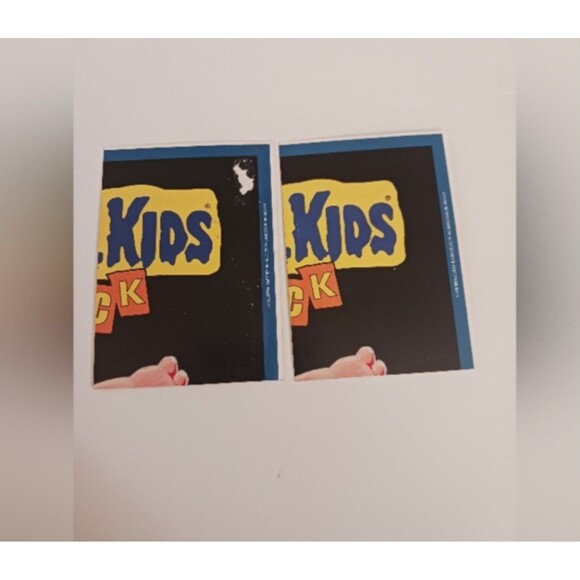 Garbage Pail Kids Up Chuck & Heavin' Steven #1a & #1b 2011 Flashback Series 3 - Picture 2 of 3